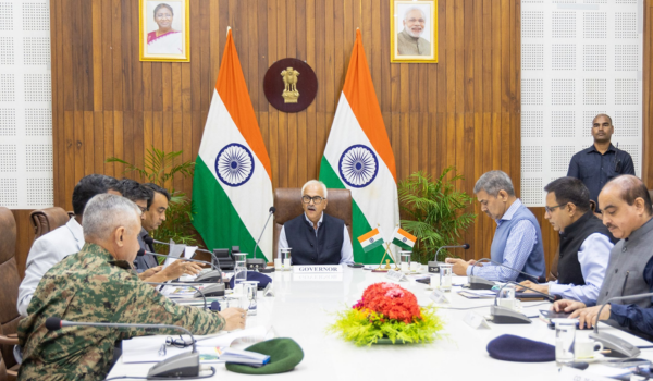 Manipur Governor Ajay Kumar Bhalla reviews progress of India-Myanmar border fencing