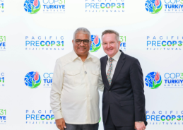 Union Minister Bhupender Yadav meets Australia’s Chris Bowen in Fiji ahead of COP31
