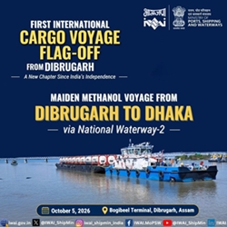 Union Minister Sarbananda Sonowal to flag off 1st international cargo voyage from Dibrugarh in Assam today