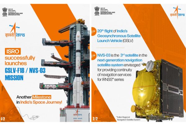 ISRO launches NVS-03 satellite, strengthening India’s indigenous navigation capabilities