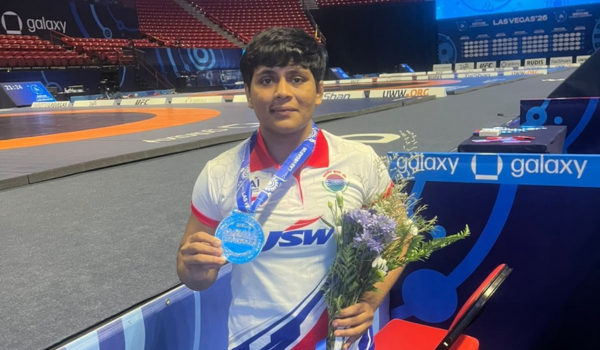 India’s Amruta Pujari wins silver at under-23 World Wrestling Championships in Las Vegas