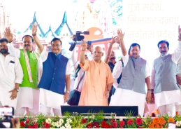 Seva Sankalp Bike Yatra from Vadnagar to Kashi concludes; CM Yogi addresses ceremony