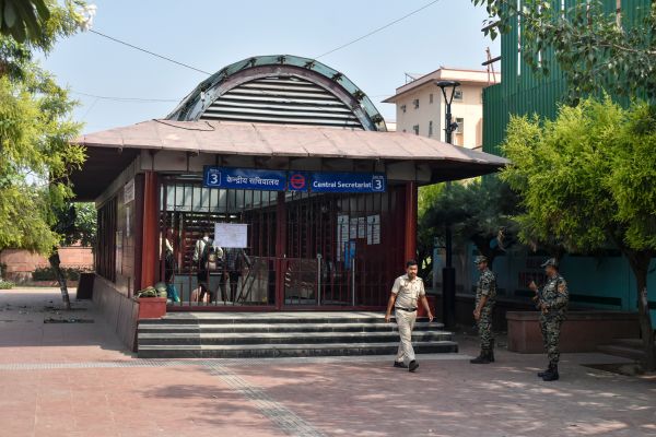 DMRC closes entry and exit at six metro stations until 4 PM