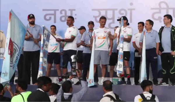 IAF Chief Air Chief Marshal AP Singh flags off Sekhon IAF Marathon in New Delhi