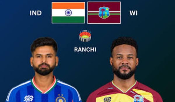 India to face West Indies in second T20 International in Ranchi today