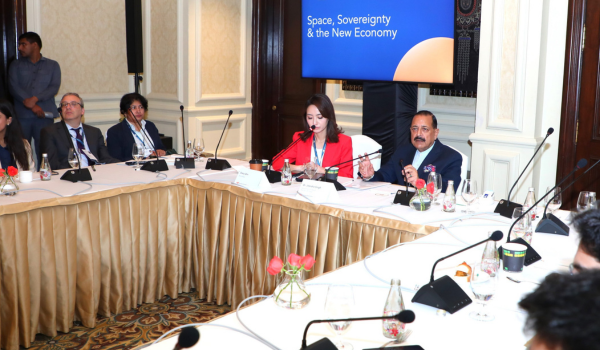 Space Minister Dr Jitendra Singh says, India’s space economy is likely to reach 40-45 billion US dollars in 7-8 Years