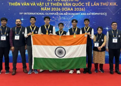 India wins four gold, one silver at 19th International Olympiad on Astronomy and Astrophysics
