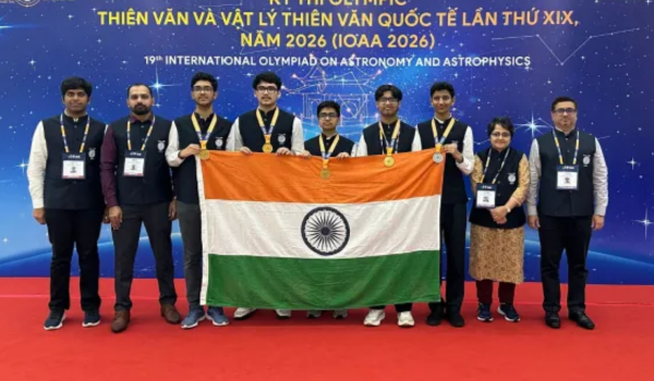 India wins four gold, one silver at 19th International Olympiad on Astronomy and Astrophysics