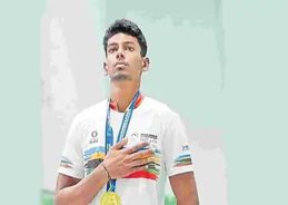 World Skate Games: Anandkumar wins bronze in 500-metre sprint