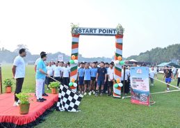 Assam Rifles Organises Fitness Run in Tripura Ahead of Half Marathon 2026