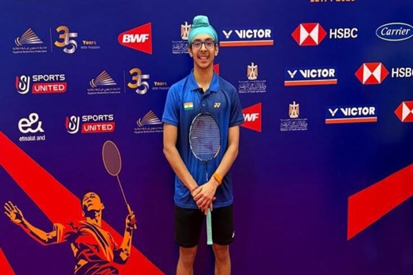 Jagsher Singh Khangurra secures bronze at World Junior Badminton Championships