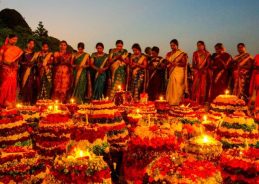 Bathukamma festival begins in Telangana, celebrating flowers, nature and cultural traditions Bathukamma festival begins in Telangana, celebrating flowers, nature and cultural traditions
