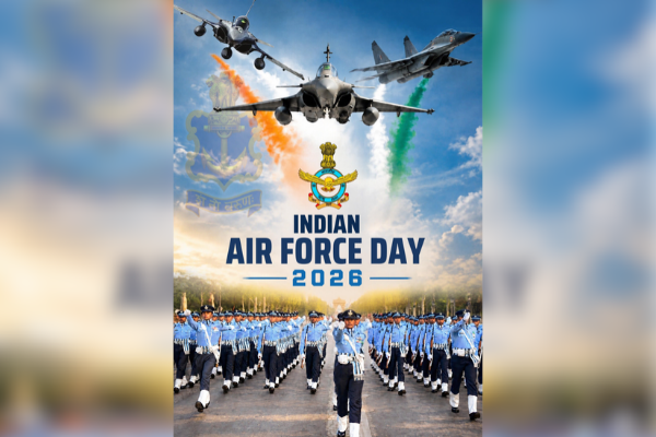 राष्ट्रपति, उपराष्ट्रपति और प्रधानमंत्री समेत केंद्रीय मंत्रियों ने देशवासियों को दी 94वें भारतीय वायु सेना दिवस की शुभकामनाएं
