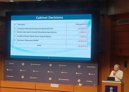 Cabinet approves scheme worth Rs 10,000 cr to promote domestic manufacturing Cabinet approves scheme worth Rs 10,000 cr to promote domestic manufacturing