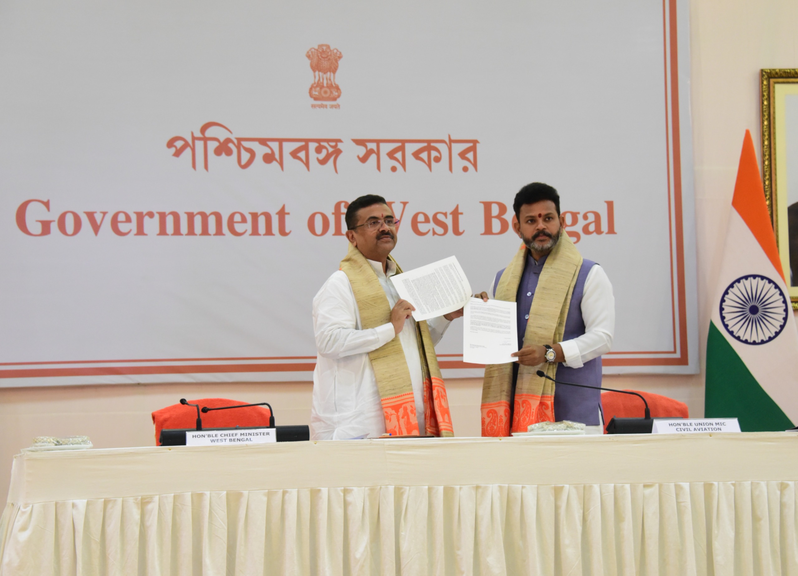 Centre, West Bengal sign MoU for four new airports to boost air connectivity