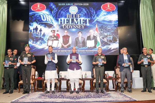 Defence Minister calls upon Indian Army to be responsive to immediate and emerging challenges