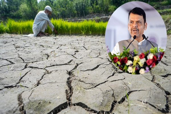Maharashtra govt announces  Rs 5000 to each farmer in drought-affected talukas