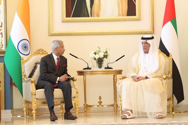 EAM S Jaishankar discusses prevailing Gulf situation with UAE leader