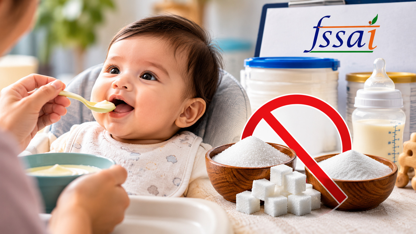 FSSAI proposes prohibition on added sucrose and fructose in infant food for babies up to six months of age