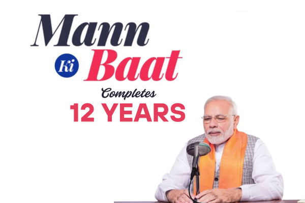 PM Modi’s monthly radio programme, ‘Mann Ki Baat’, completes 12 years