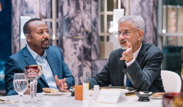 EAM Jaishankar calls on Ethiopian Prime Minister Abiy Ahmed Ali in Addis Ababa
