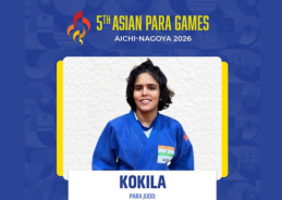 India’s judoka Kokila assures medal at Asian Para Games India’s judoka Kokila assures medal at Asian Para Games