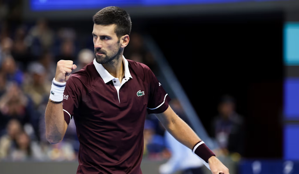 Novak Djokovic reaches China Open final after Daniil Medvedev is defaulted