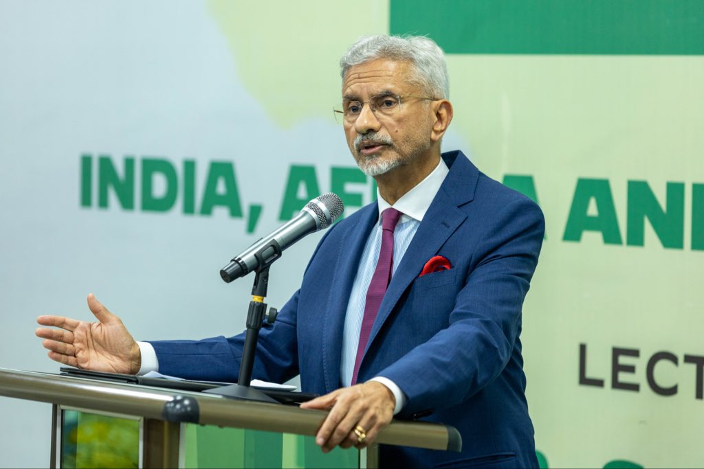 EAM Jaishankar addresses distinguished gathering at Foreign Service Institute of Ghana on India, Africa & Global South