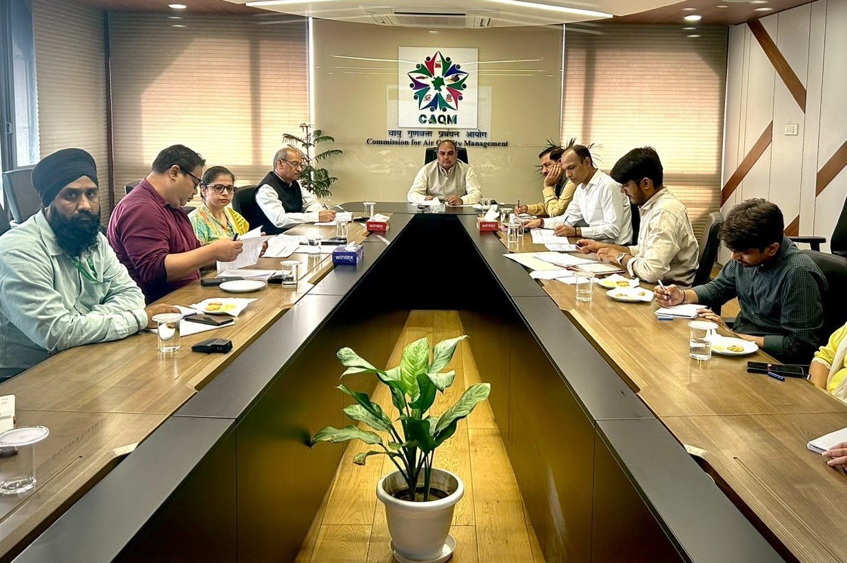 वायु गुणवत्ता प्रबंधन आयोग ने NCR क्षेत्र में की गई प्रवर्तन कार्रवाइयों की समीक्षा की