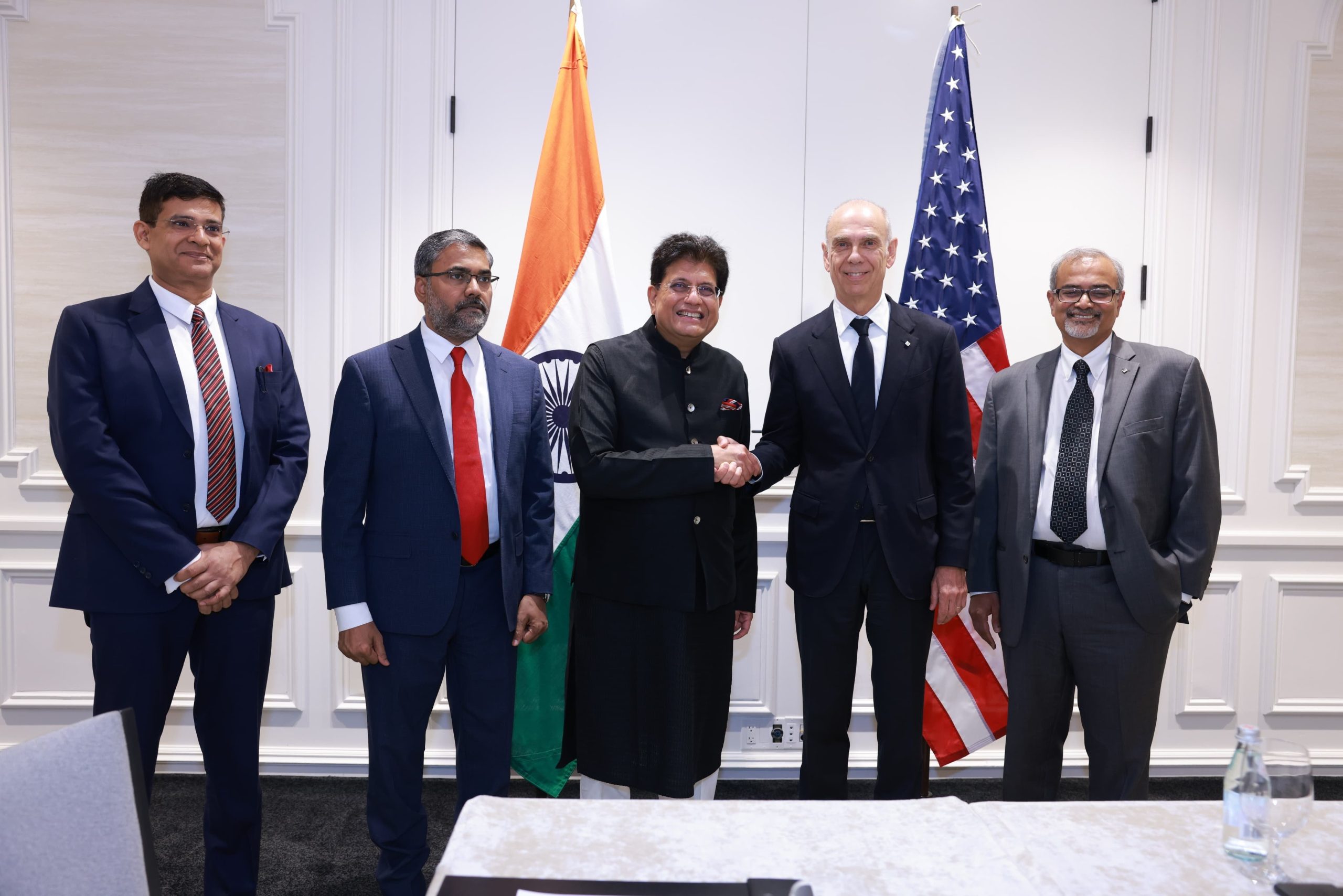 Union Minister Piyush Goyal meets Chair of Board & CEO of ADM Juan Ricardo Luciano in Chicago