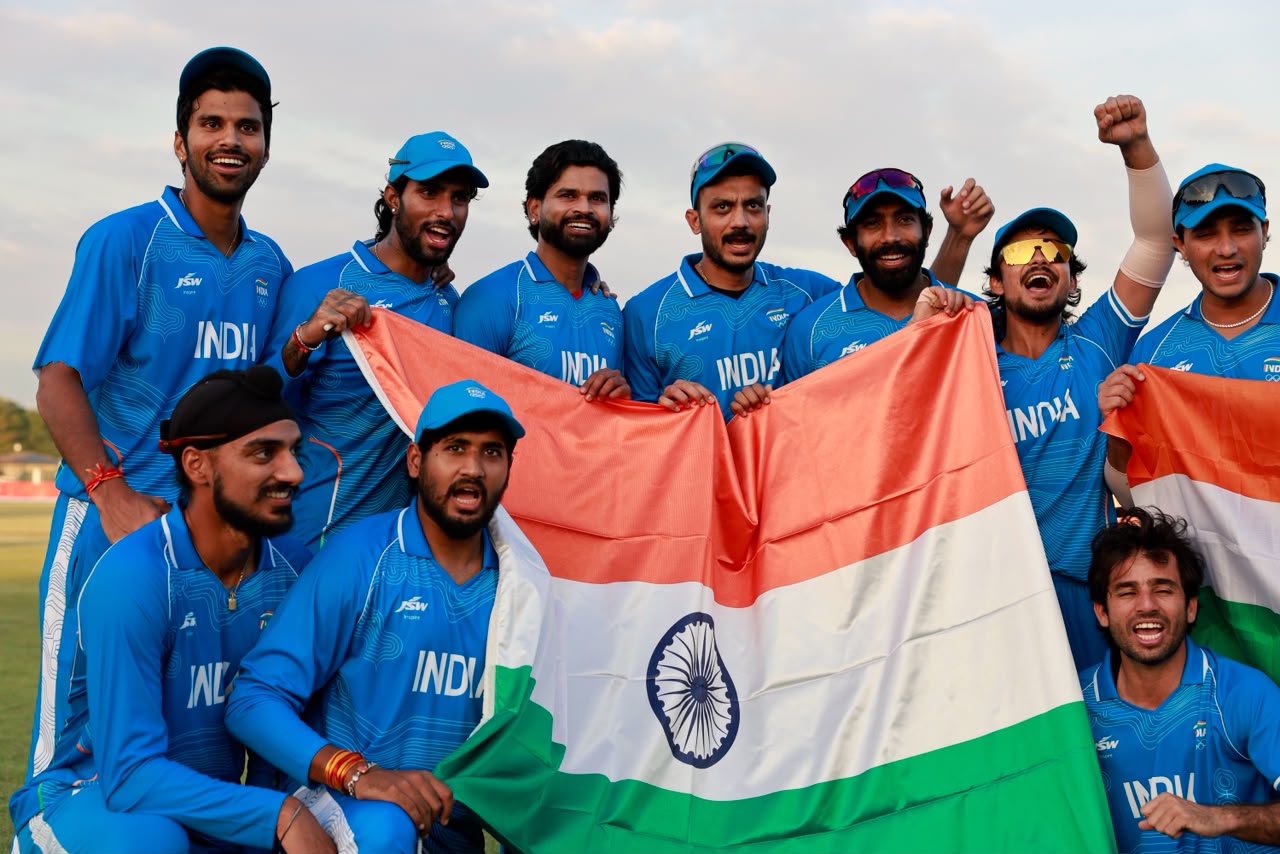 AsianGames: भारत ने पुरुष क्रिकेट में पाकिस्तान को हराकर दूसरी बार स्वर्ण पदक जीता
