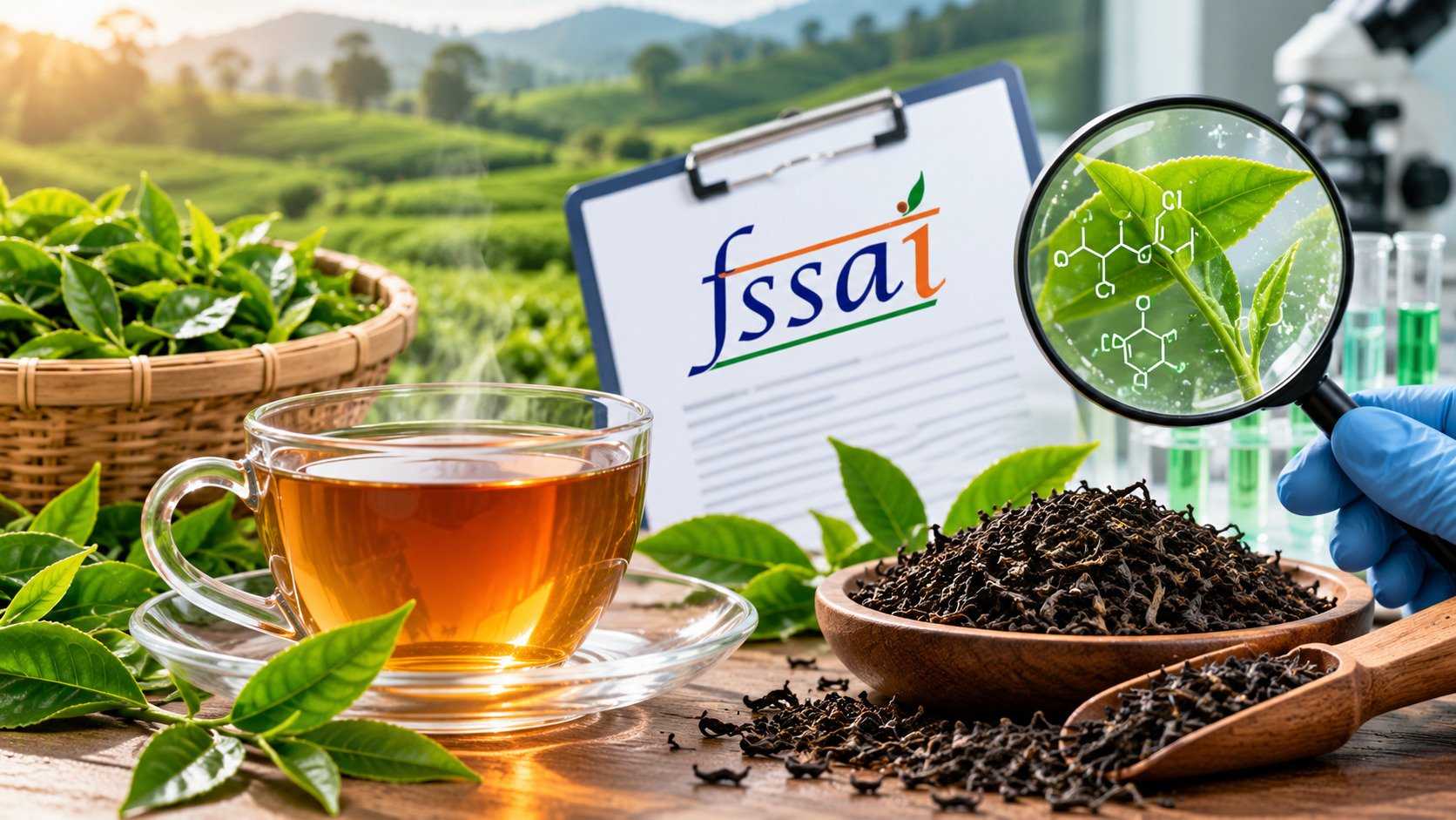 FSSAI notifies draft amendments proposing pesticide maximum residue limits in tea