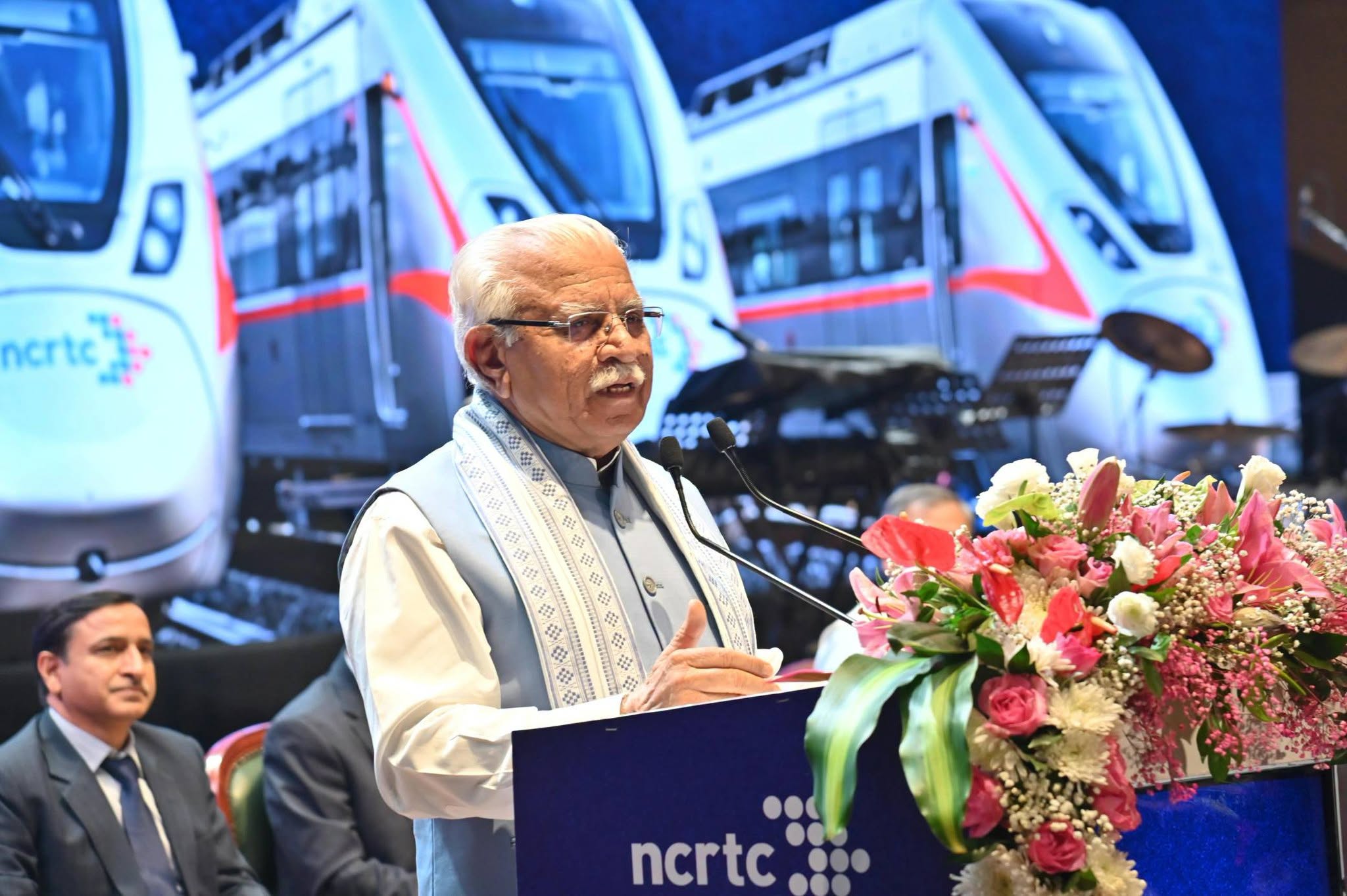 नमो भारत रैपिड रेल भारत में क्षेत्रीय संपर्क के एक नए युग की शुरुआत कर रही है: केंद्रीय मंत्री मनोहर लाल