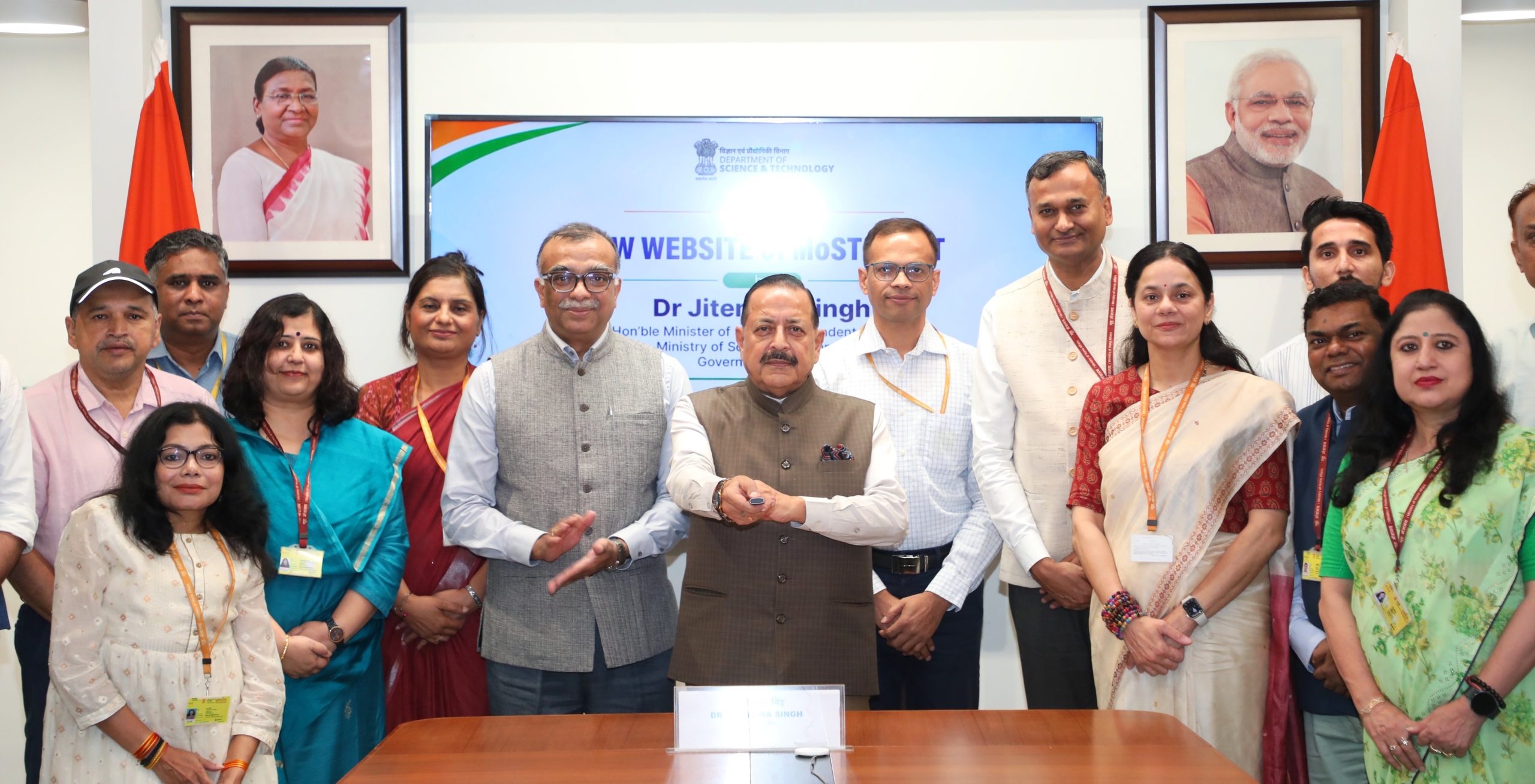 विज्ञान और प्रौद्योगिकी मंत्री डॉ. जितेंद्र सिंह ने डीएसटी और मंत्रालय की नई वेबसाइटों का शुभारंभ किया