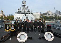 INS Sahyadri Arrives in Russia for India-Russia Naval Exercise INDRA 2026