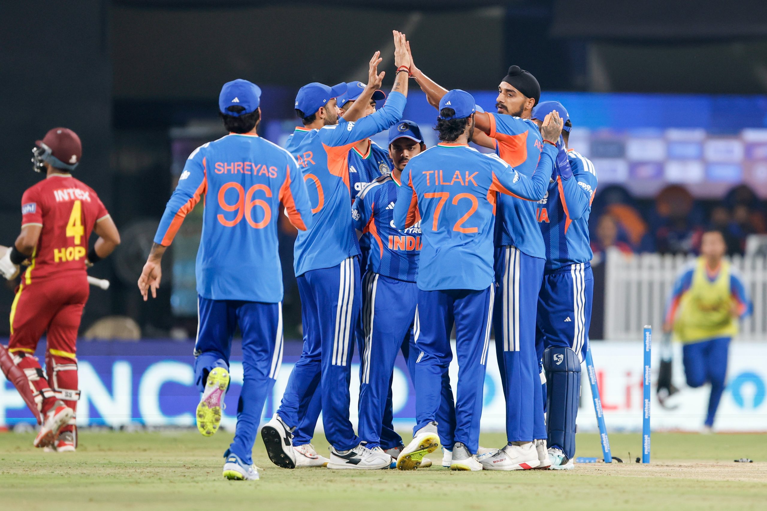 India Set 224-Run Target for West Indies in 3rd T20I at Indore