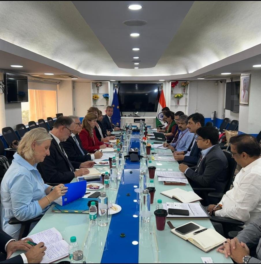 Secretary of Ministry of Power Pankaj Agarwal holds bilateral meeting with EU Official in New Delhi