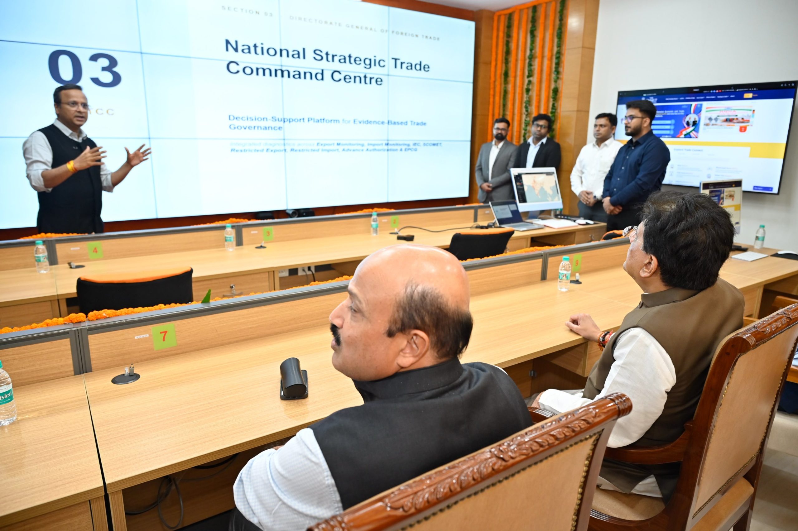 Union Minister Piyush Goyal launches National Strategic Trade Command Centre in New Delhi