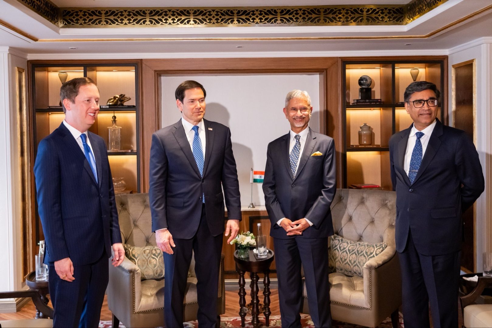 US Secretary of State Marco Rubio says, there is an extraordinary alignment between India & US on core issues that matter
