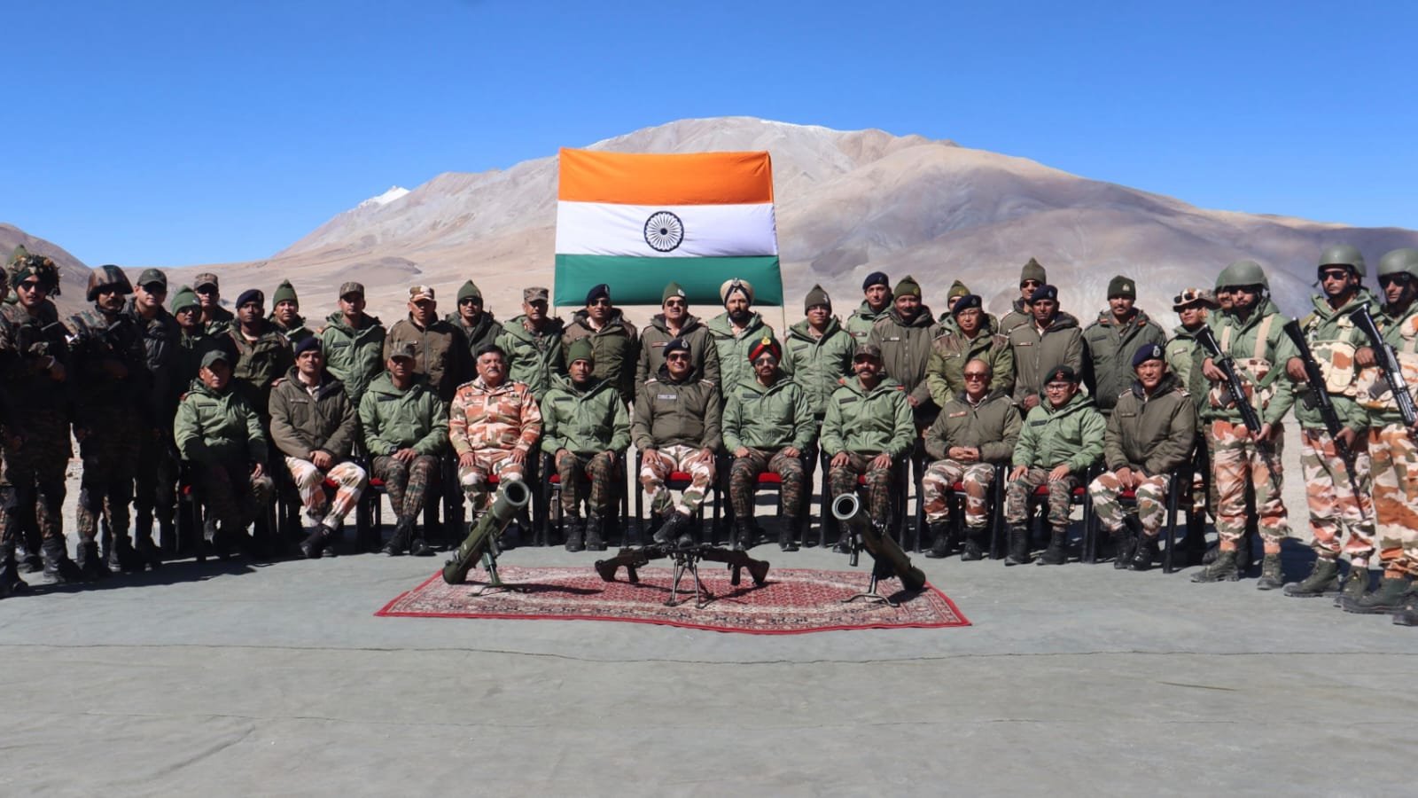 Indian Army & ITBP hold coordination conference in Ladakh to discuss border management & issues of mutual interest