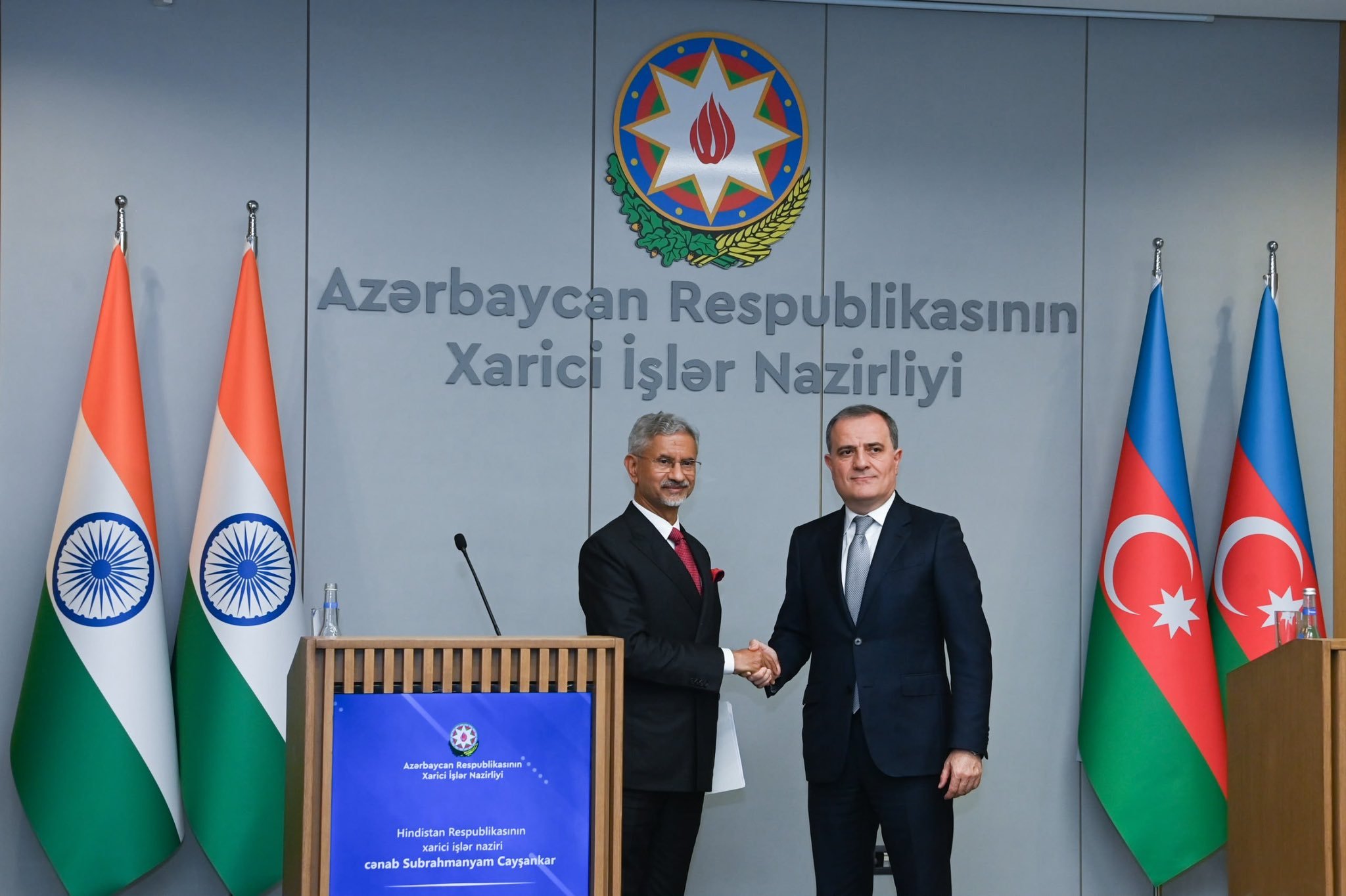 India, Azerbaijan Agree to Strengthen Security and Economic Cooperation