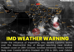 Odisha, Andhra step up preparedness as deep depression over Bay of Bengal likely to intensify into cyclonic storm by tomorrow
