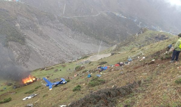 Uttarakhand: Helicopter, with six on board, crashes in Hathi Parvat hills