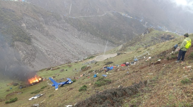 Uttarakhand: Helicopter, with six on board, crashes in Hathi Parvat hills