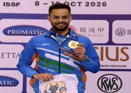 Udhayveer Sidhu Wins Gold in Men’s 10m Air Pistol at ISSF World Cup