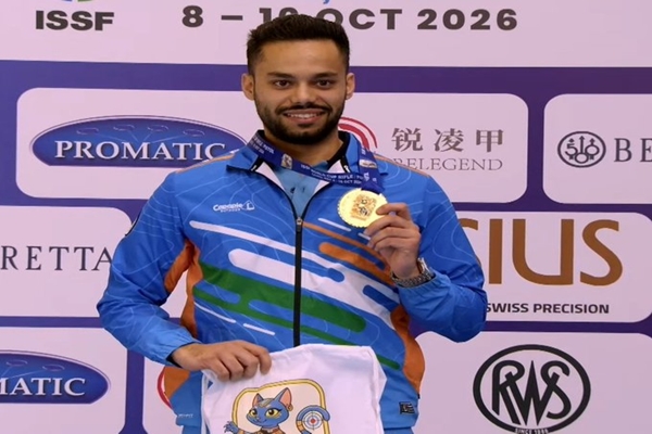 Udhayveer Sidhu Wins Gold in Men’s 10m Air Pistol at ISSF World Cup