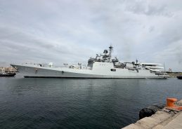 INS Trishul reaches Valencia as part of deployment to Mediterranean, Atlantic Regions