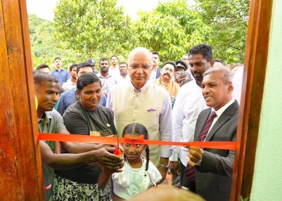 India hands over 24 houses in Sri Lanka’s Galle district under Model Village Housing Project India hands over 24 houses in Sri Lanka’s Galle district under Model Village Housing Project