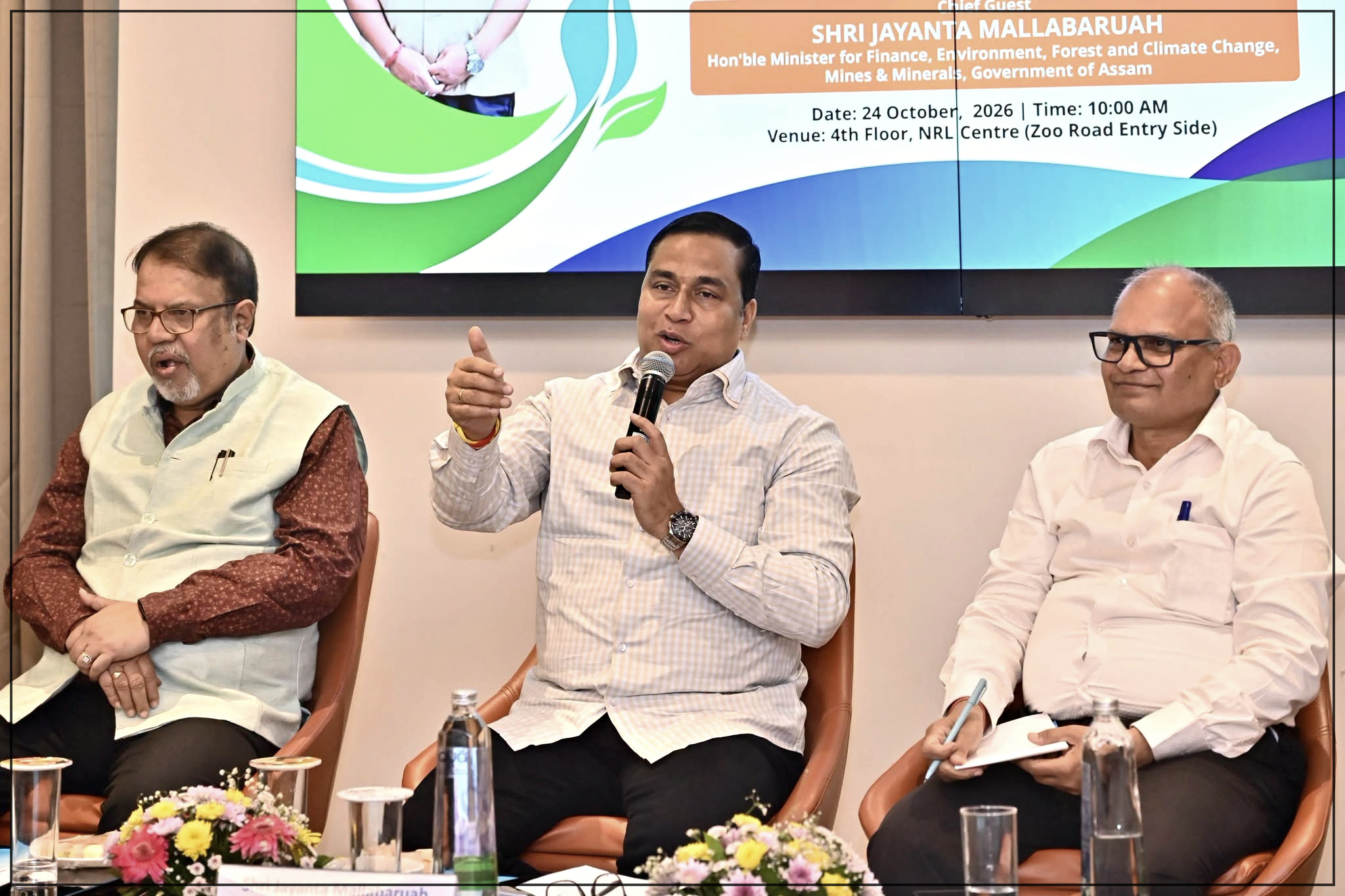 ভৰলু নৈৰ দুয়ো পাৰ জৈৱ সংবেদনশীল এলেকা ঘোষণা কৰা হ’ব পাৰেঃ মন্ত্ৰী জয়ন্ত মল্লবৰুৱা
