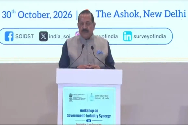 With inclusion of new startups and entrepreneurs, Geospatial technology will be consolidated, says Dr Jitendra Singh 